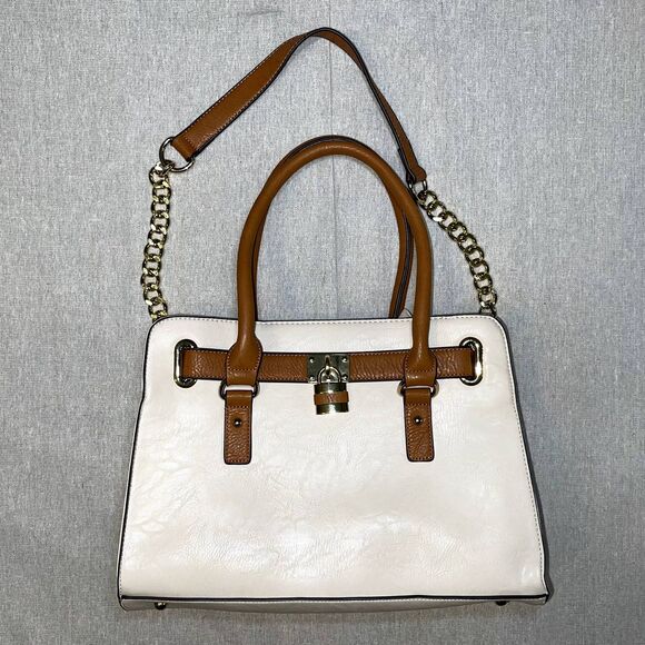Charming Charlie | Cream Convertible Shoulder Bag - Picture 1 of 14